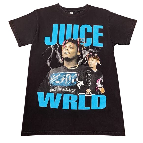 JUICE WRLD Hip Hop Rap Music Concert Tour T Shirt Mens Size Small AOP - Picture 1 of 4